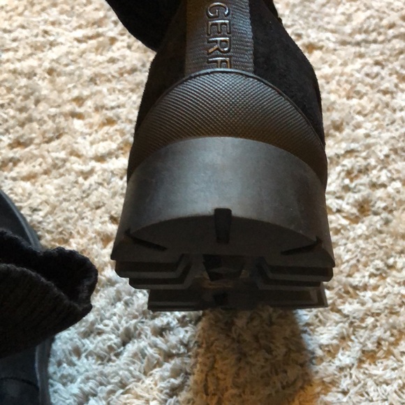 Karl Lagerfeld Paris - Wool Knit Sued Chelsea Boot - Picture 13 of 14